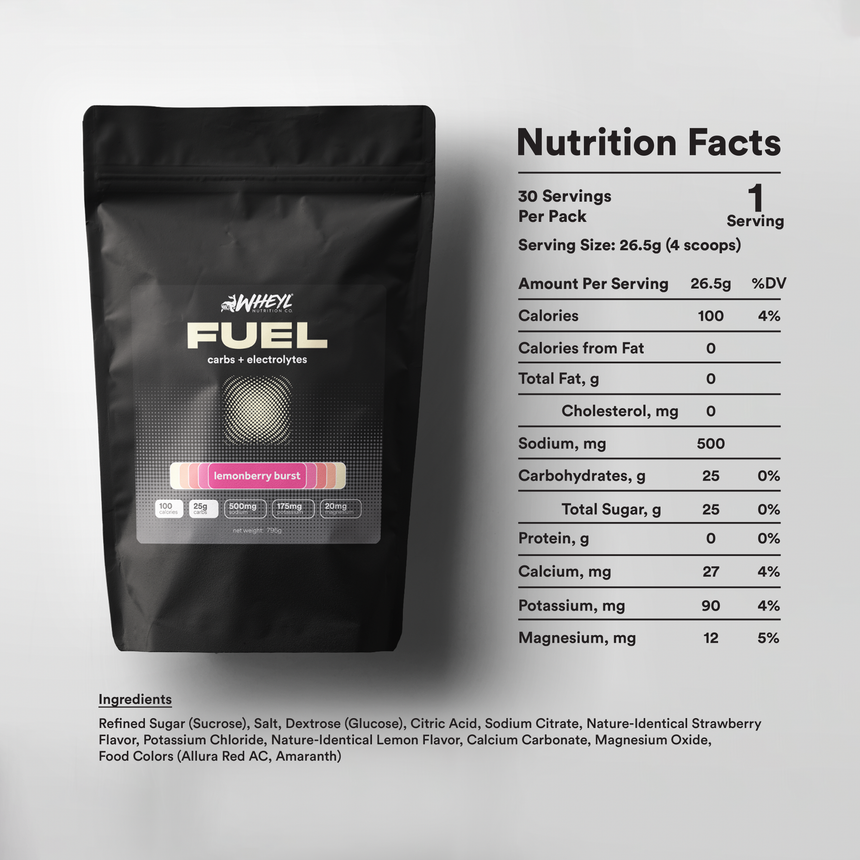 FUEL carbs + electrolytes (30 servings)