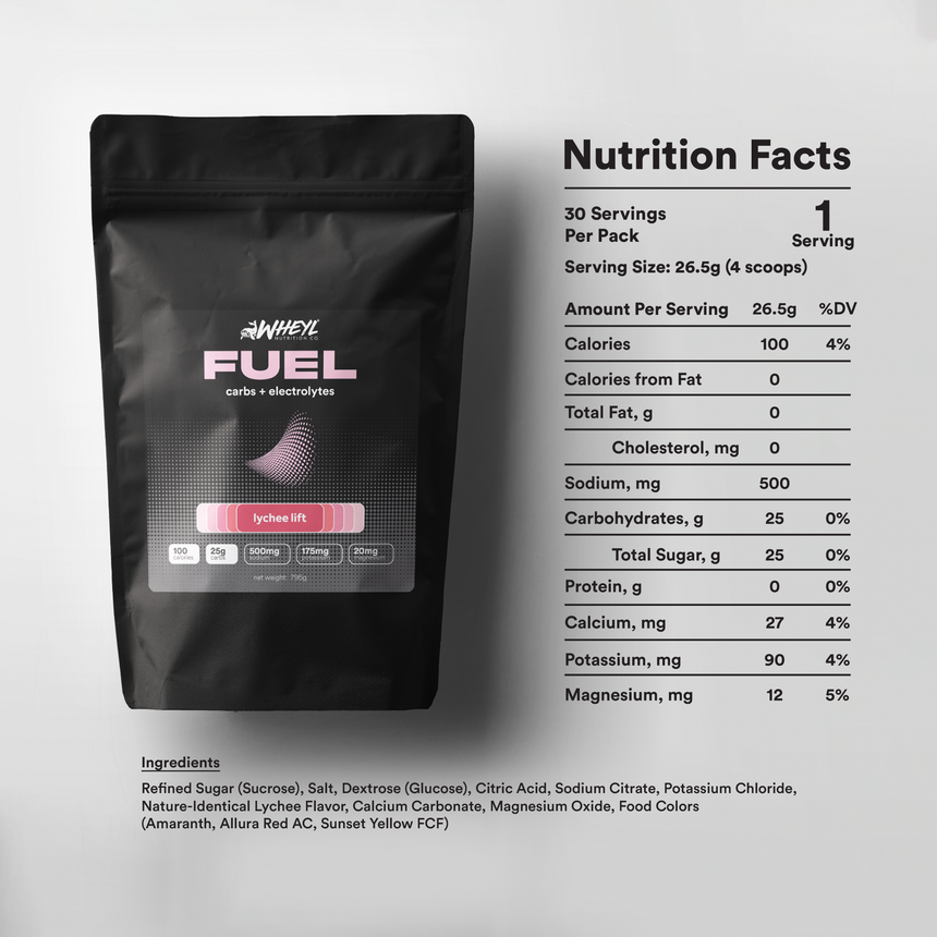 FUEL carbs + electrolytes (30 servings)
