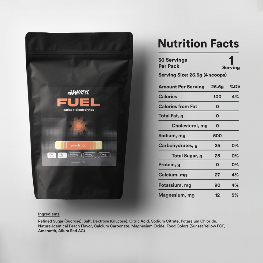 FUEL carbs + electrolytes (30 servings)