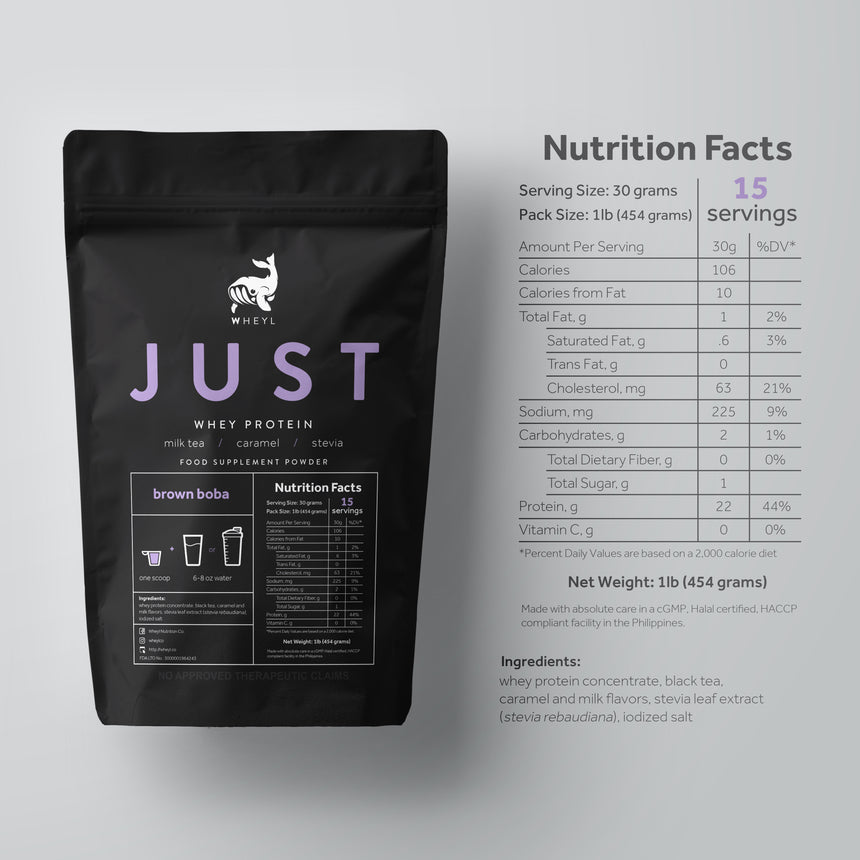 JUST whey protein (15 servings)