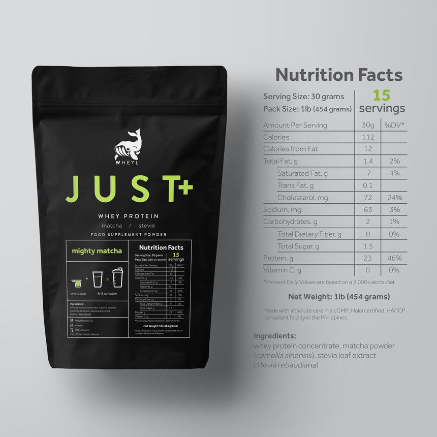 JUST whey protein (15 servings)