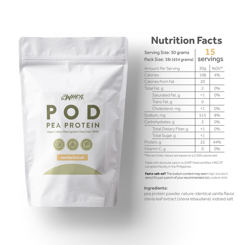 POD pea protein (15 servings)
