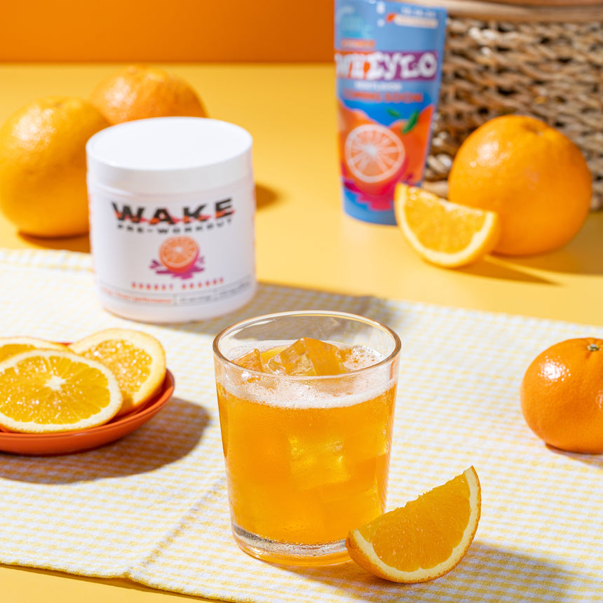 WAKE Sunset Orange pre-workout