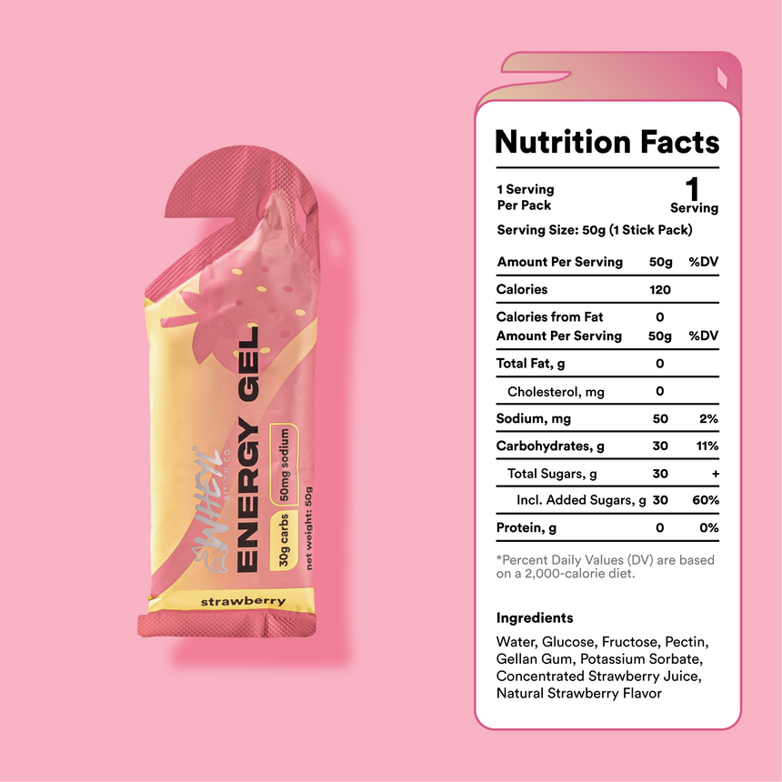 energy gels (15 servings)