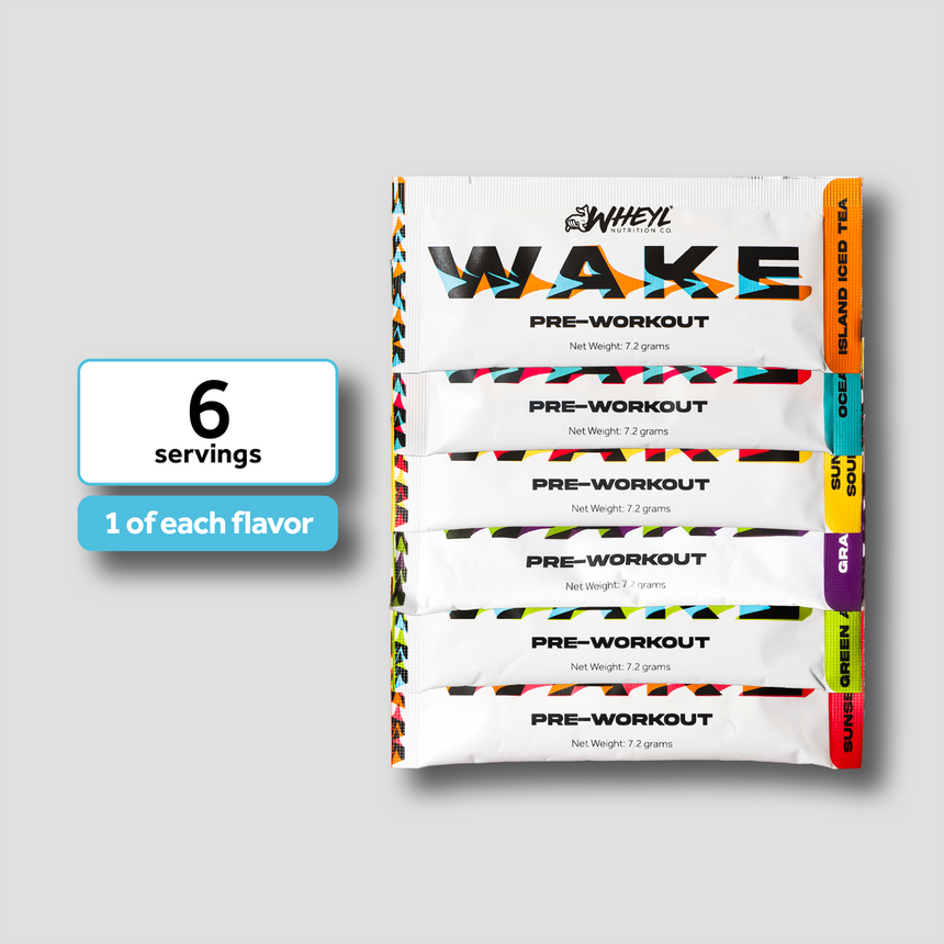 WAKE pre-workout Discovery Kit