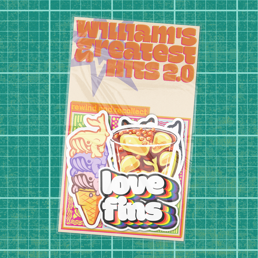 William's Greatest Hits Sticker Pack