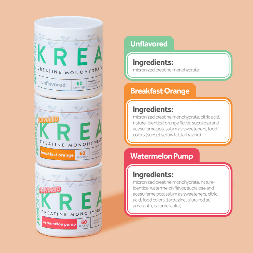 KREA creatine monohydrate (1 serving)