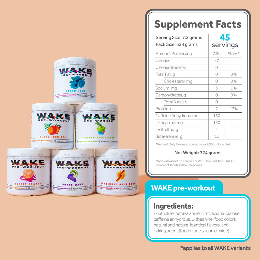 WAKE pre-workout (1 serving)