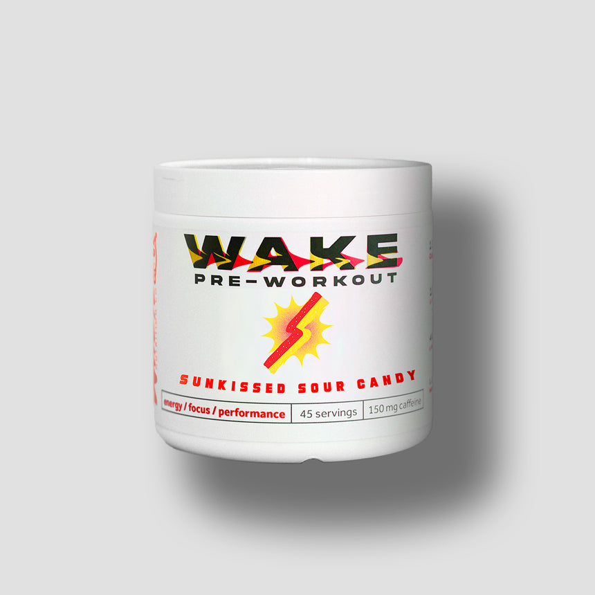 WAKE Sunkissed Sour Candy pre-workout