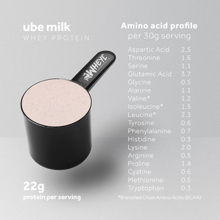 JUST Ube Milk whey protein